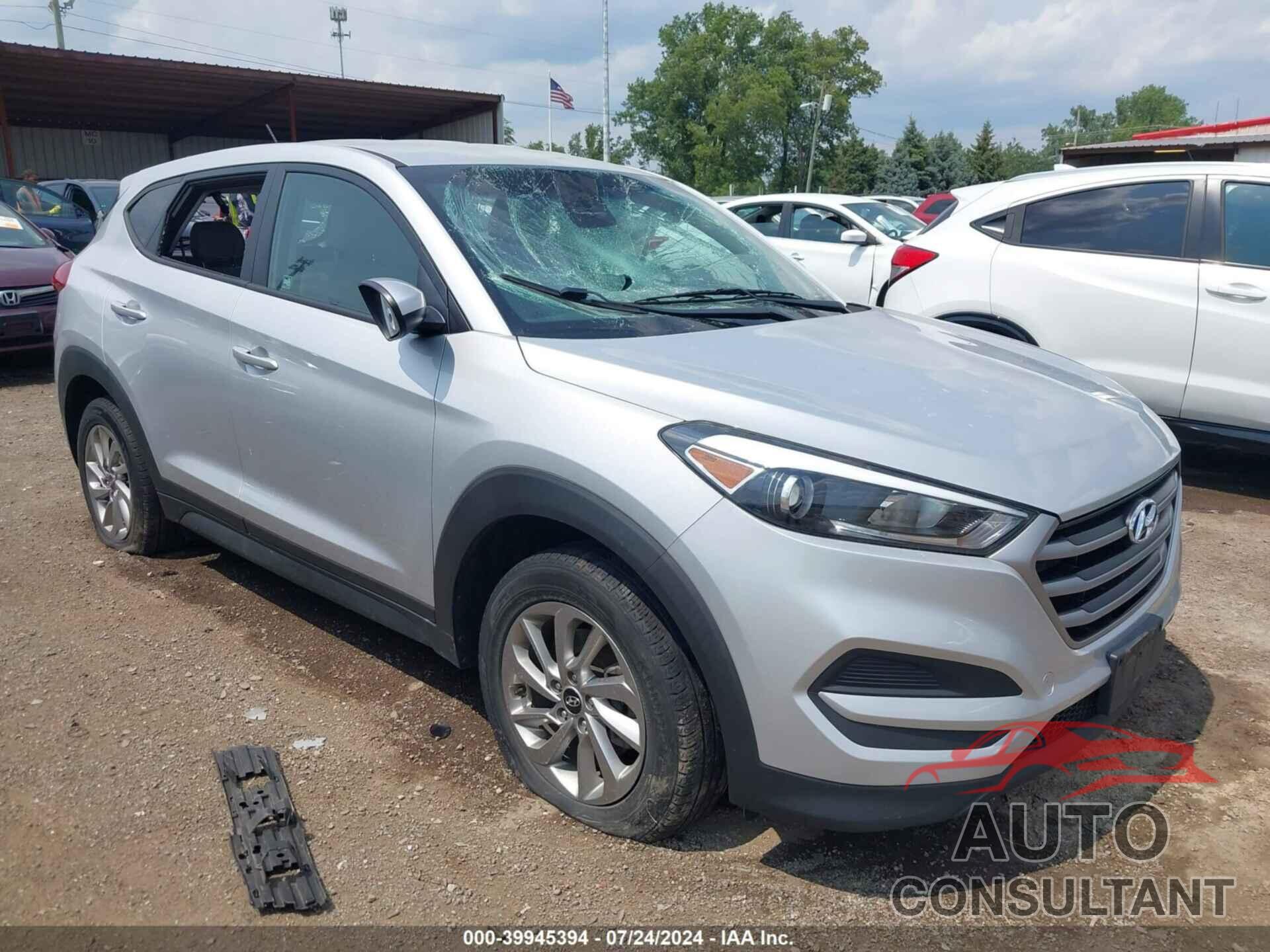 HYUNDAI TUCSON 2018 - KM8J2CA40JU828301