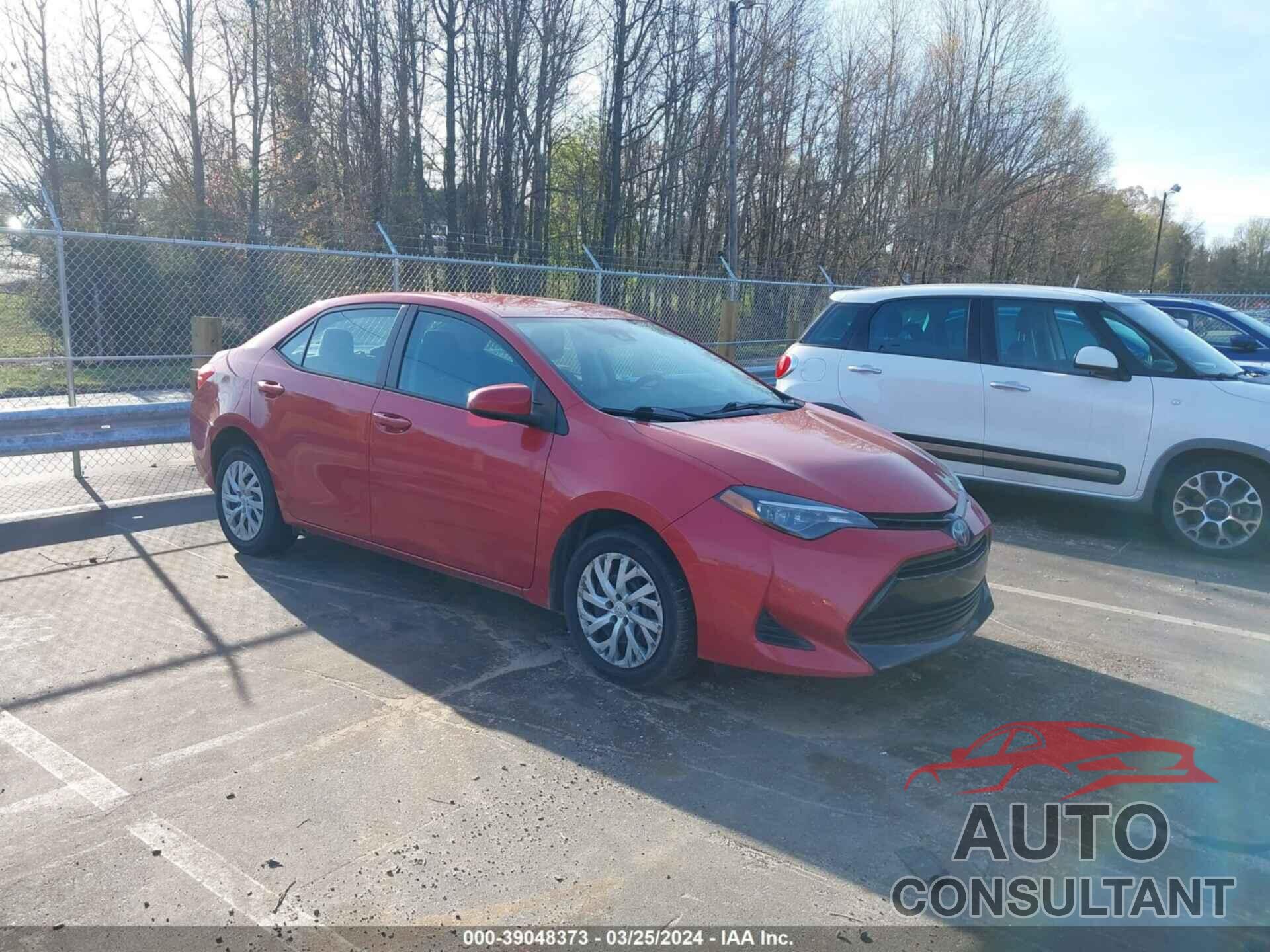 TOYOTA COROLLA 2019 - 5YFBURHE6KP888523