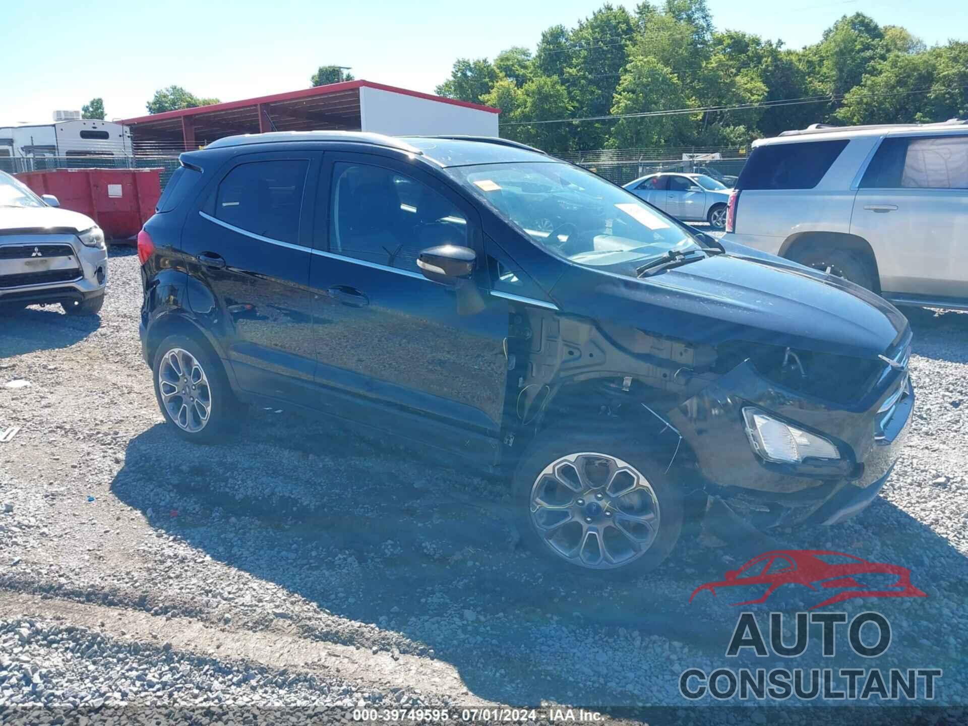 FORD ECOSPORT 2020 - MAJ6S3KL2LC345732