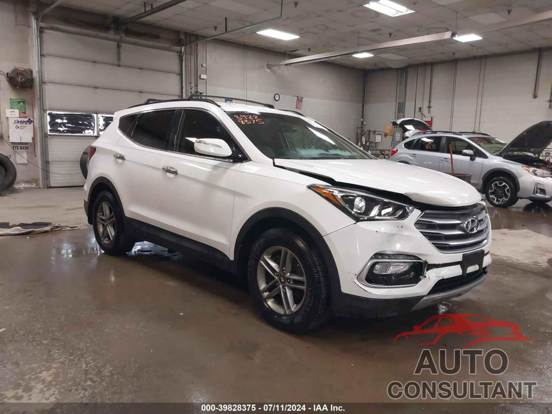 HYUNDAI SANTA FE SPORT 2018 - 5NMZU3LB9JH102764