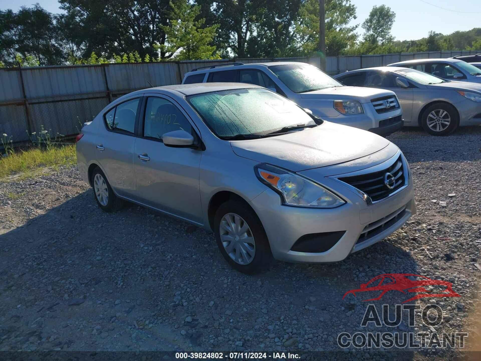 NISSAN VERSA 2016 - 3N1CN7AP8GL814867