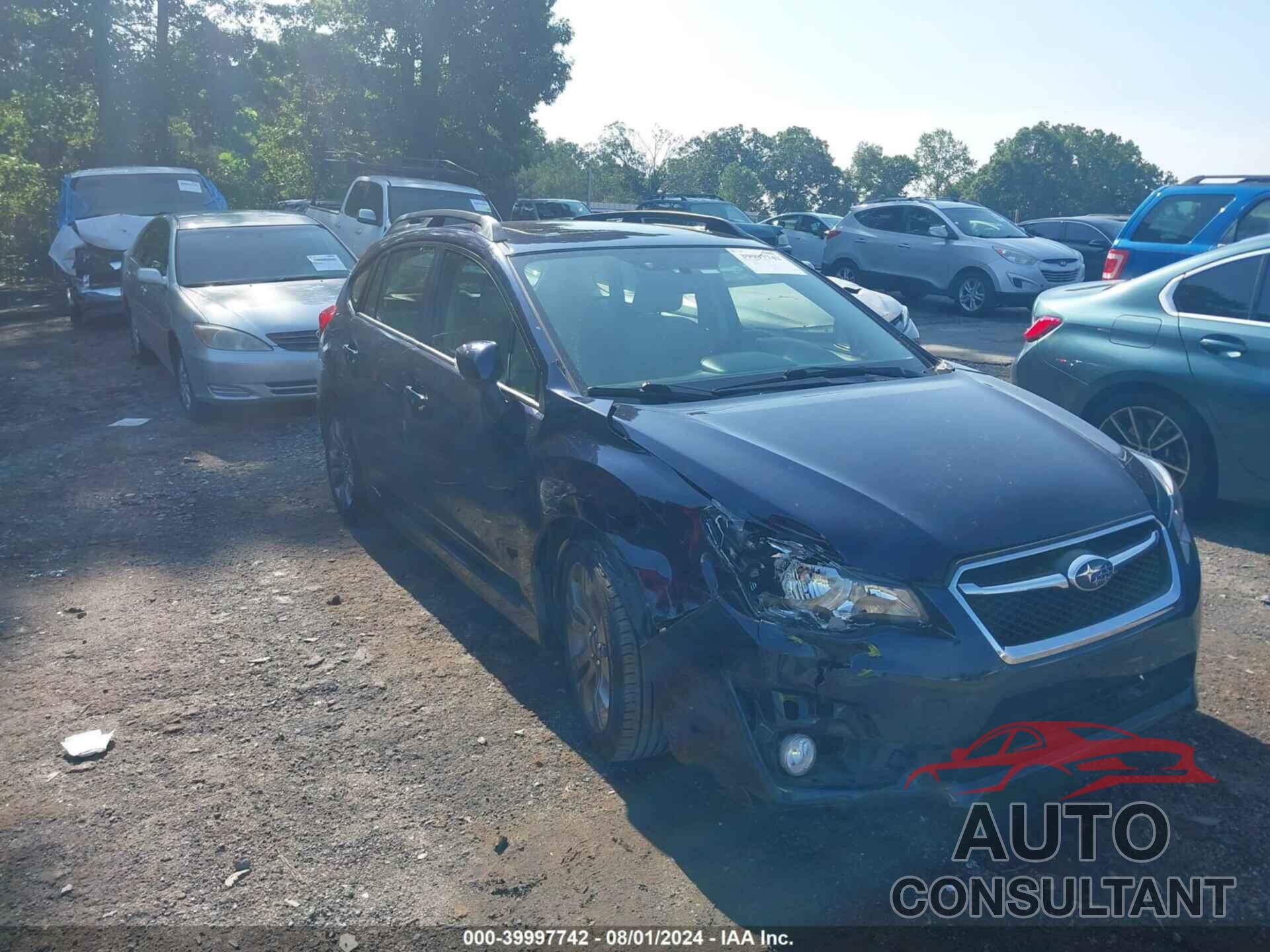 SUBARU IMPREZA 2016 - JF1GPAP6XGH310393