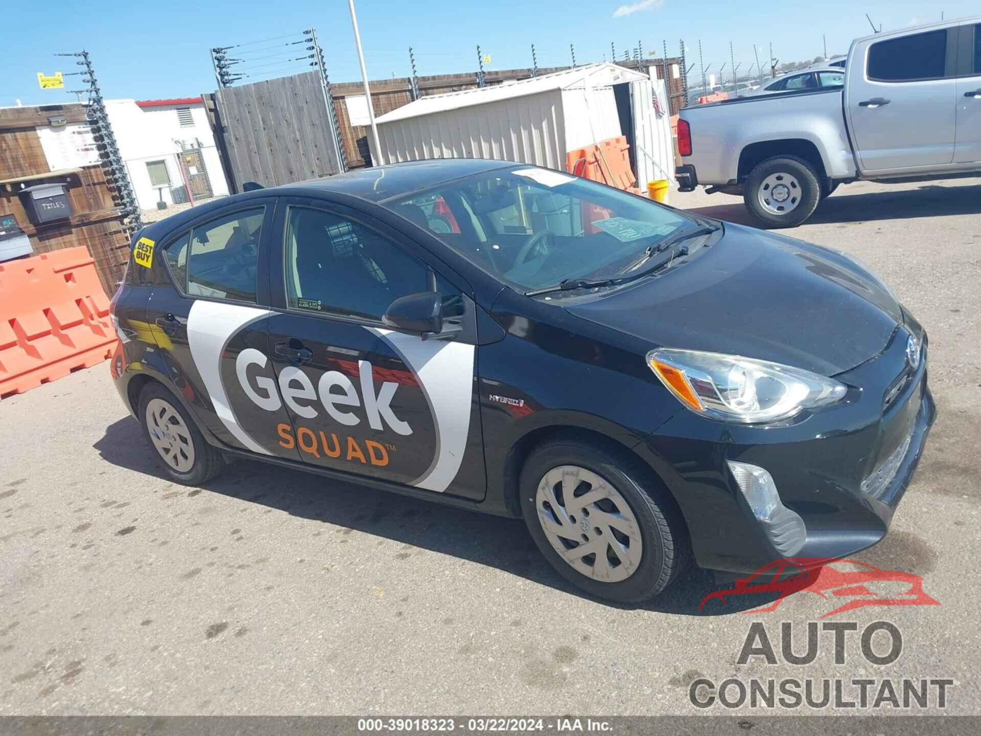 TOYOTA PRIUS C 2016 - JTDKDTB33G1122488
