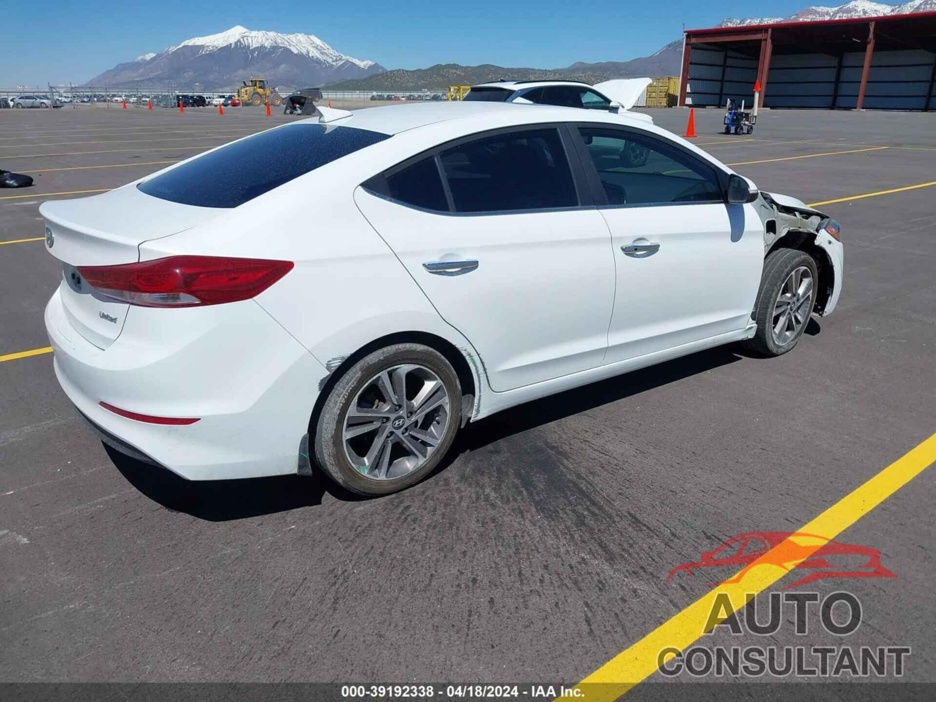 HYUNDAI ELANTRA 2017 - 5NPD84LF2HH035073