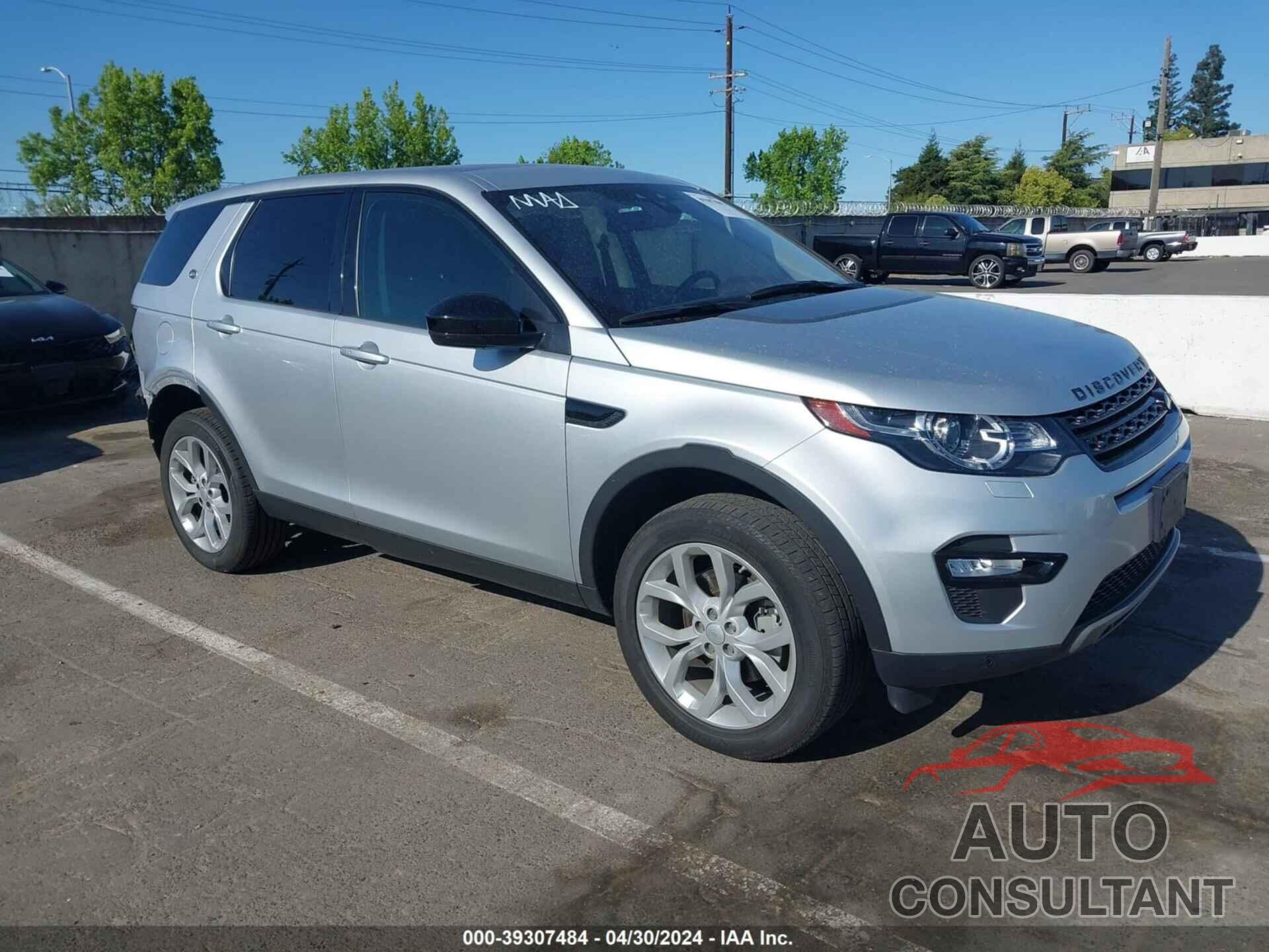 LAND ROVER DISCOVERY SPORT 2019 - SALCR2FXXKH783991