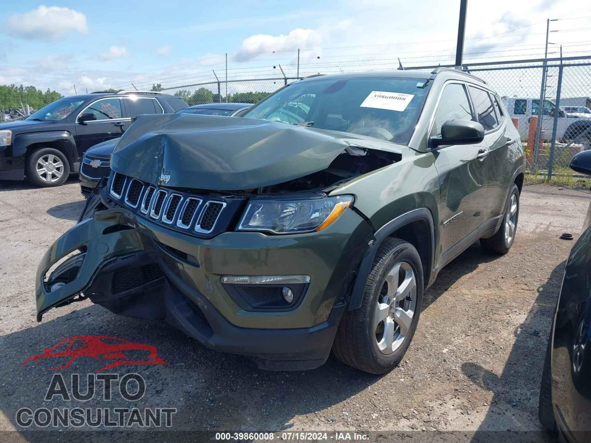 JEEP NEW COMPASS 2017 - 3C4NJCBB2HT661417