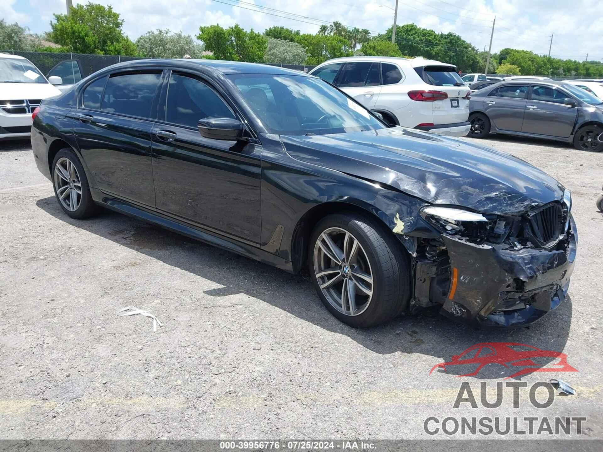 BMW 740I 2017 - WBA7E4C59HGU99508