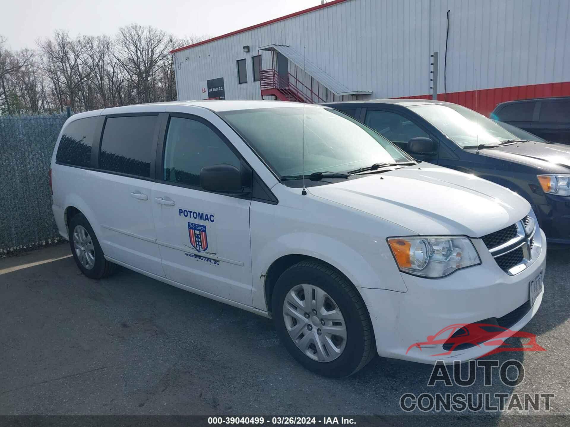 DODGE GRAND CARAVAN 2016 - 2C4RDGBG8GR101706