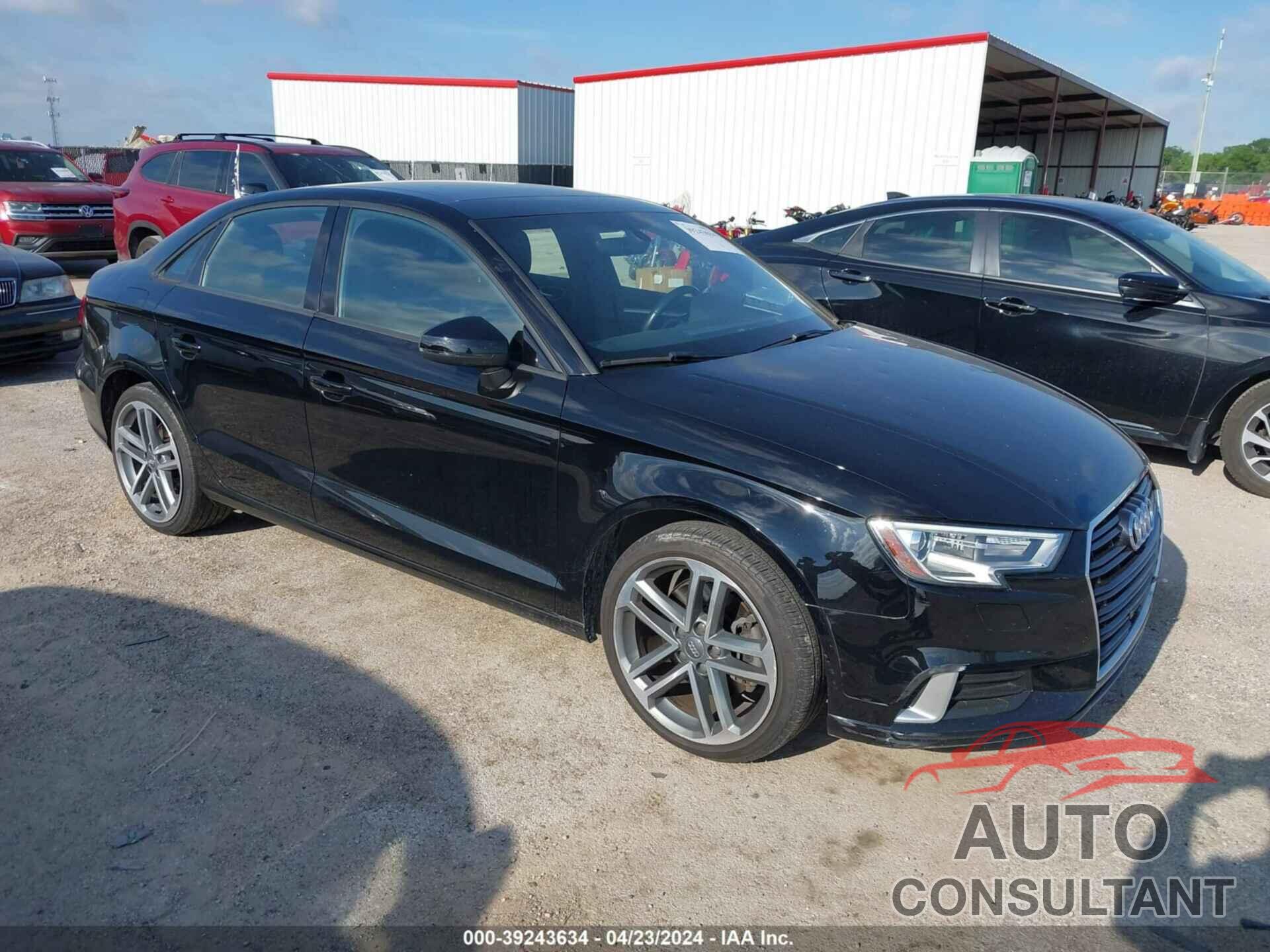 AUDI A3 2017 - WAUAUGFF7H1043430