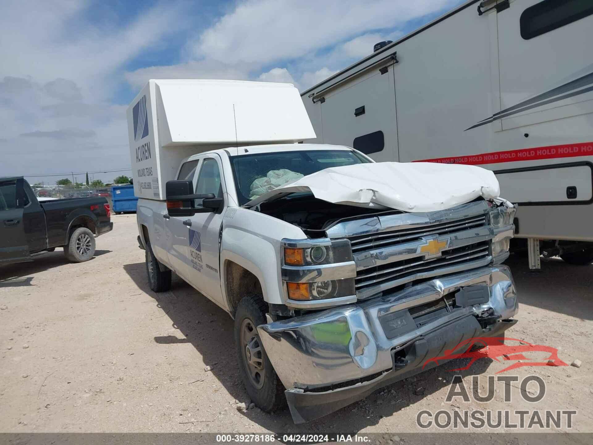 CHEVROLET SILVERADO 2500HD 2018 - 1GC1KUEG6JF166713