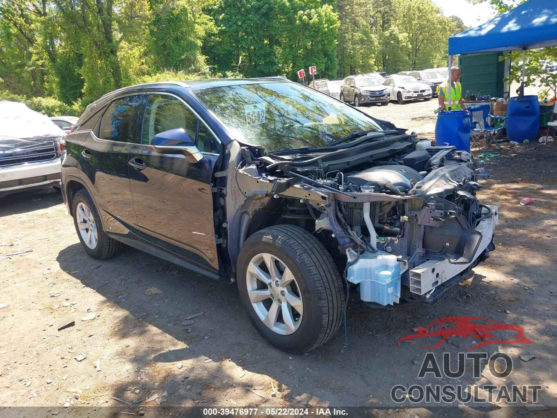 LEXUS RX 350 2017 - 2T2BZMCA6HC115760