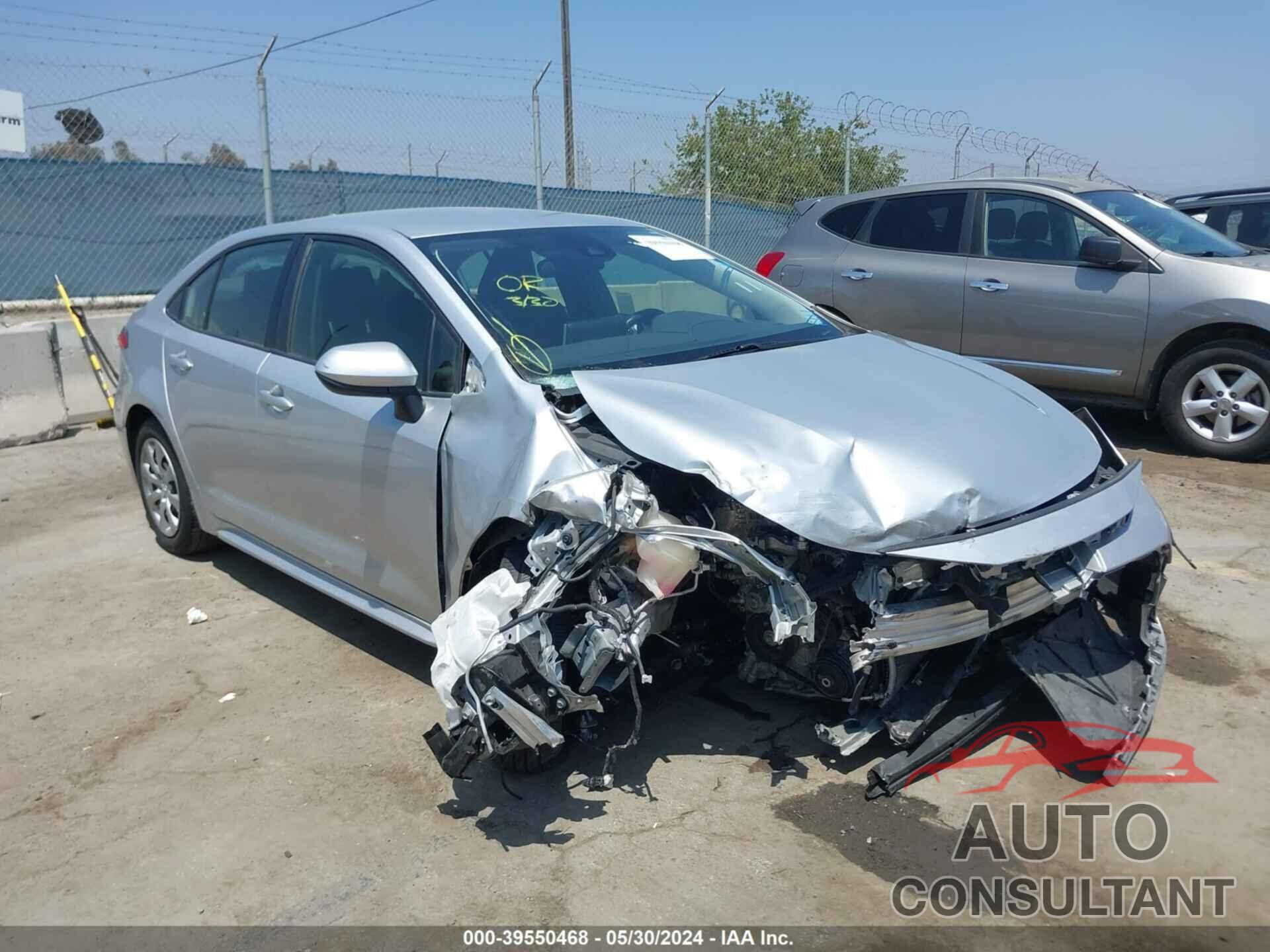 TOYOTA COROLLA 2020 - JTDEPRAE2LJ069156
