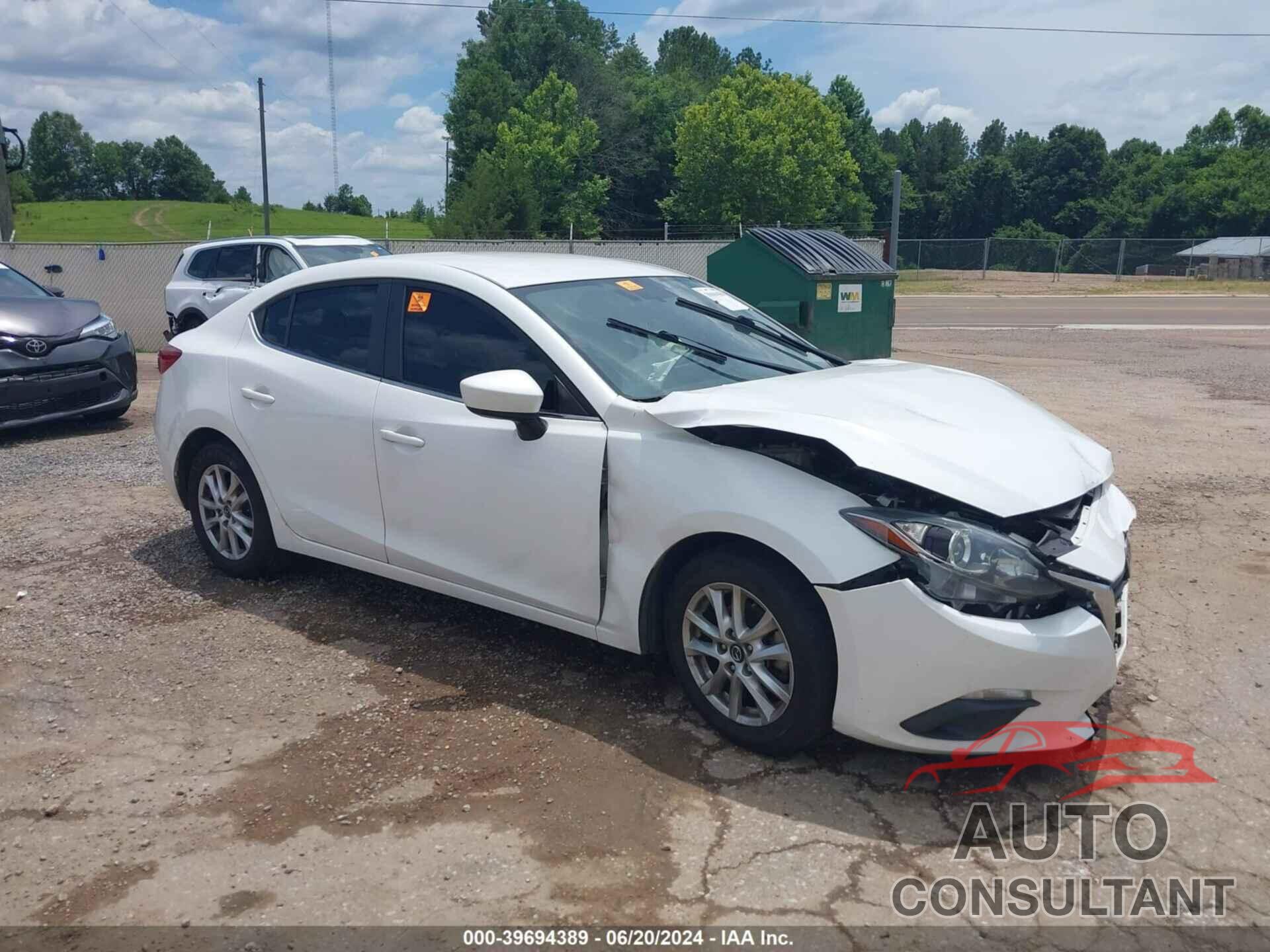 MAZDA MAZDA3 2016 - 3MZBM1U7XGM328184