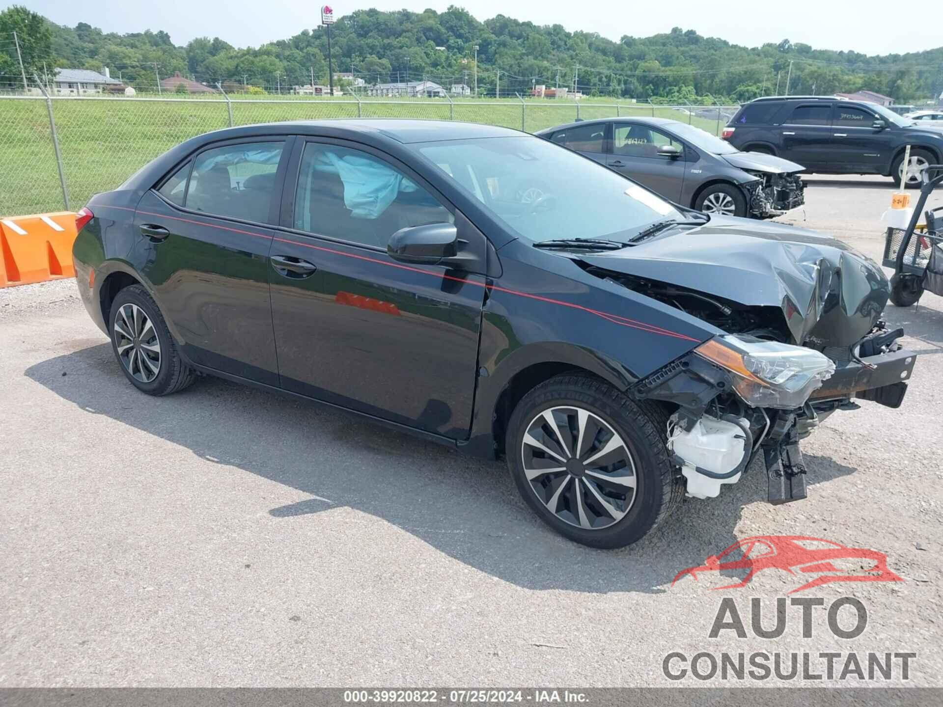 TOYOTA COROLLA 2017 - 2T1BURHE7HC890516