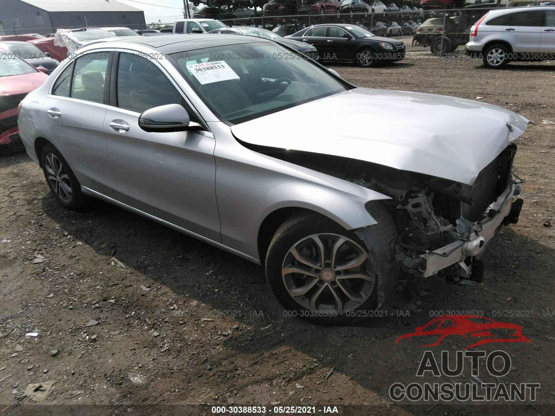MERCEDES-BENZ C-CLASS 2016 - 55SWF4KB6GU140322