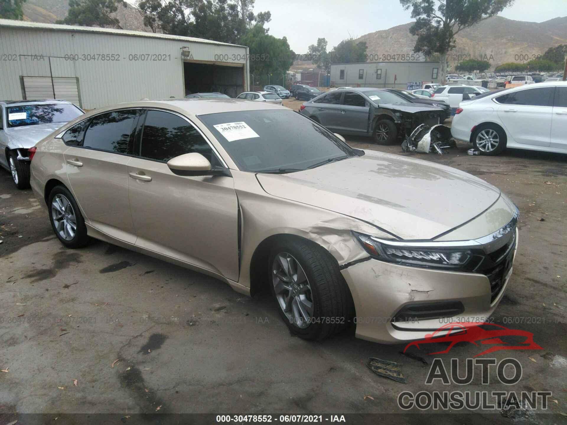 HONDA ACCORD SEDAN 2018 - 1HGCV1F1XJA049837