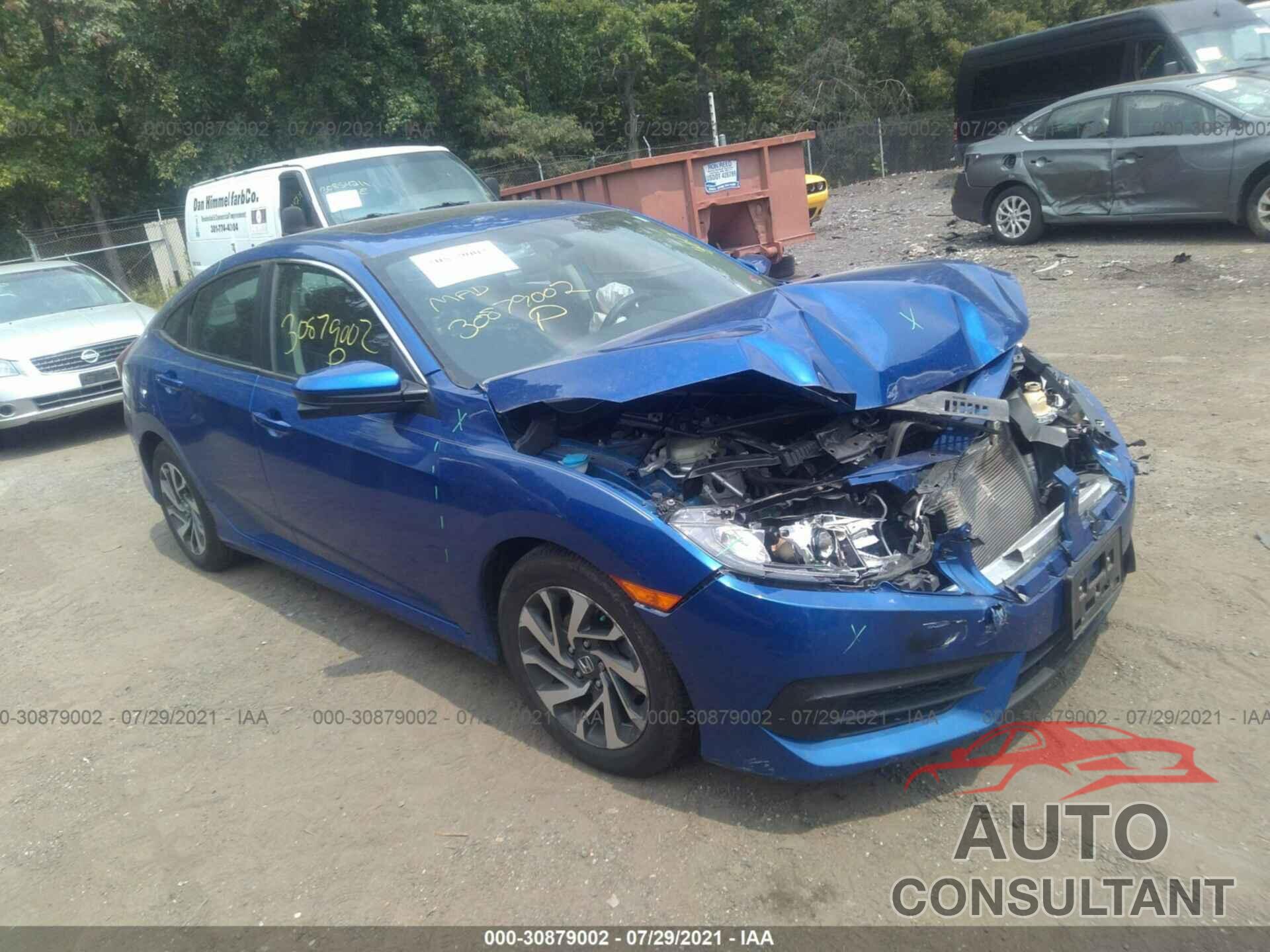 HONDA CIVIC SEDAN 2016 - 19XFC2F72GE226205