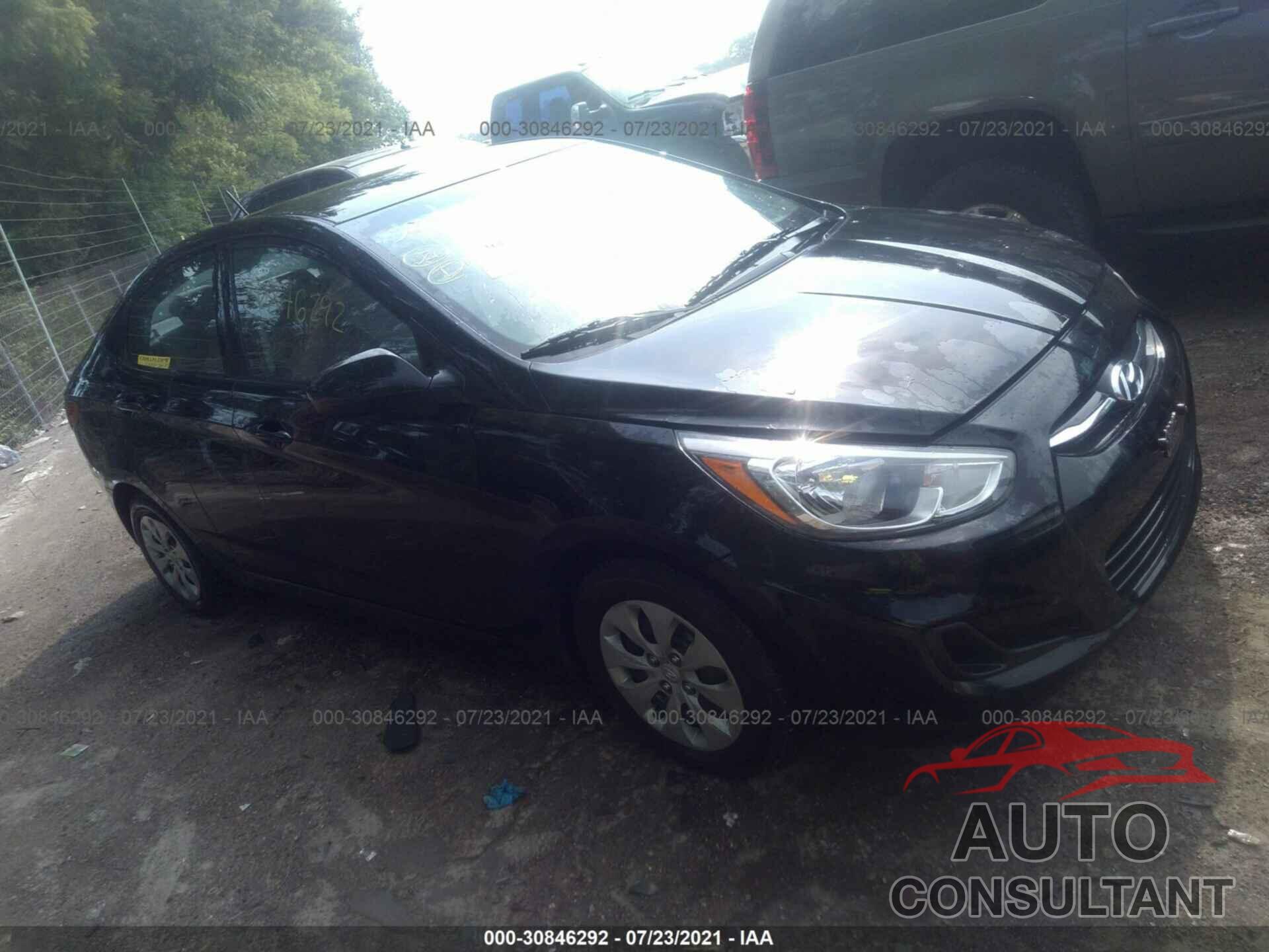 HYUNDAI ACCENT 2017 - KMHCT4AE9HU375360