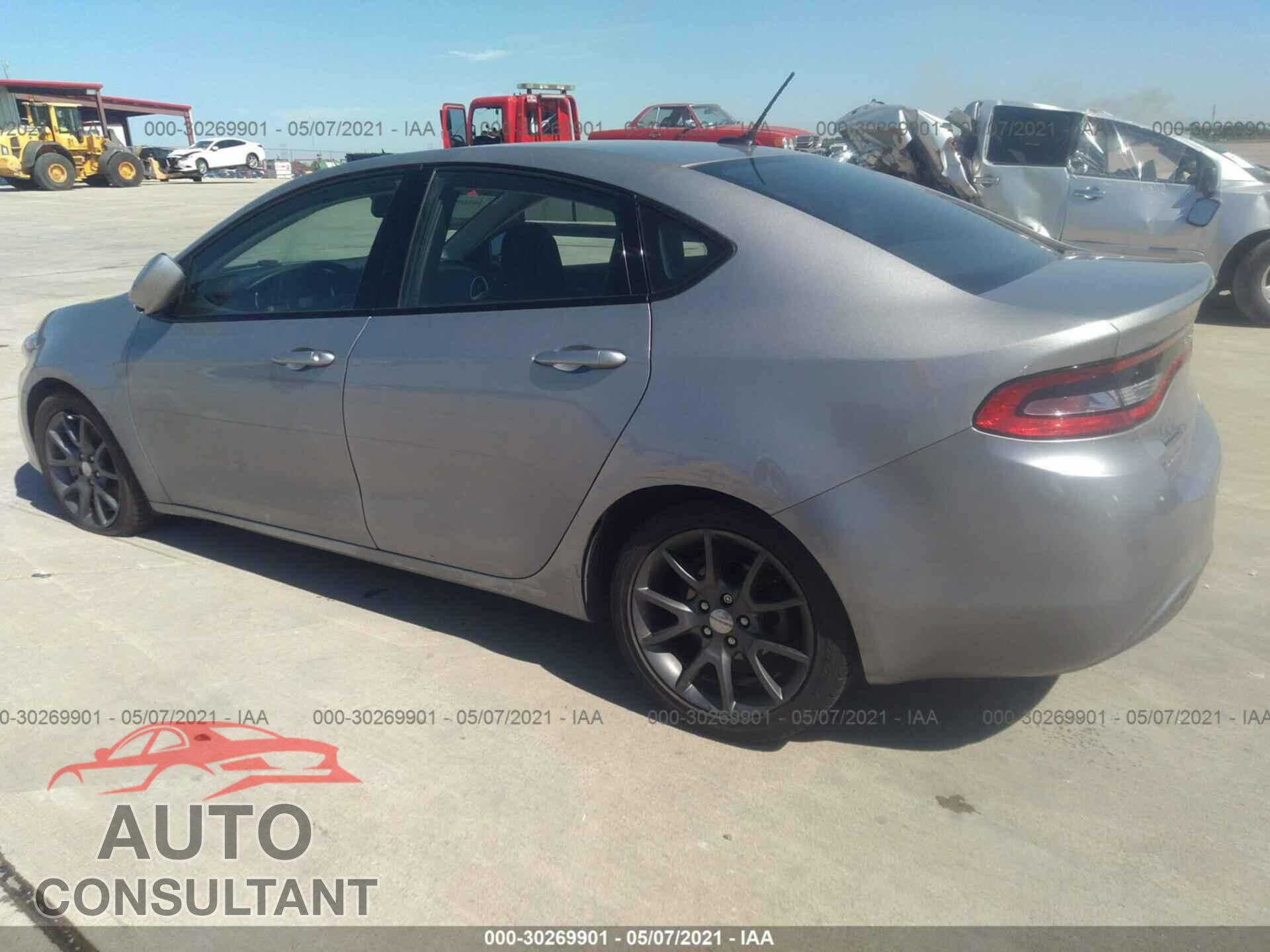 DODGE DART 2016 - 1C3CDFAA7GD767394