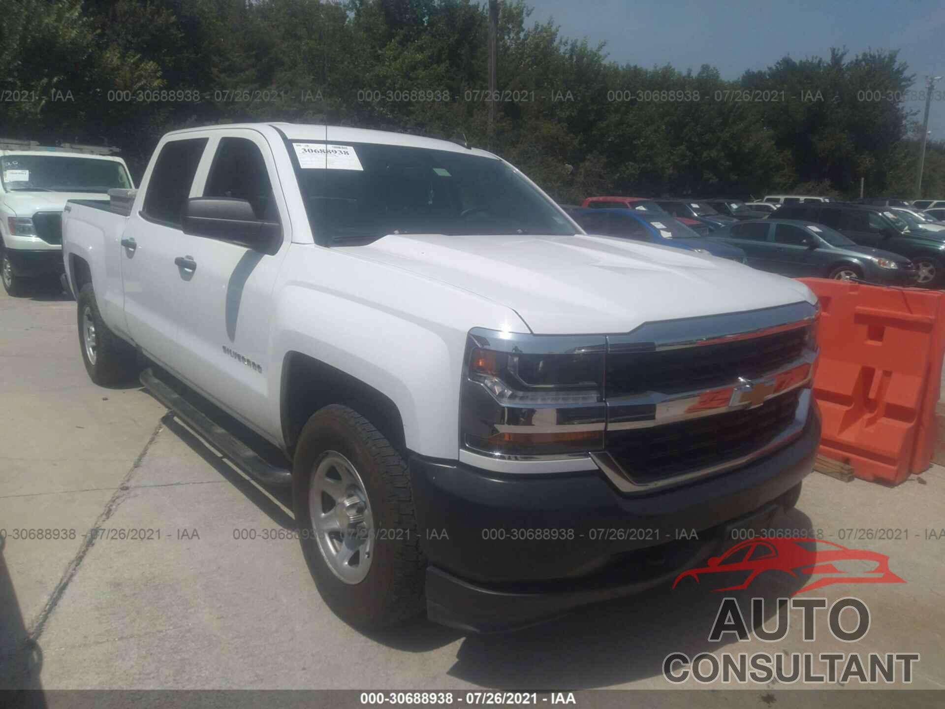 CHEVROLET SILVERADO 1500 2016 - 3GCUKNEC6GG107121