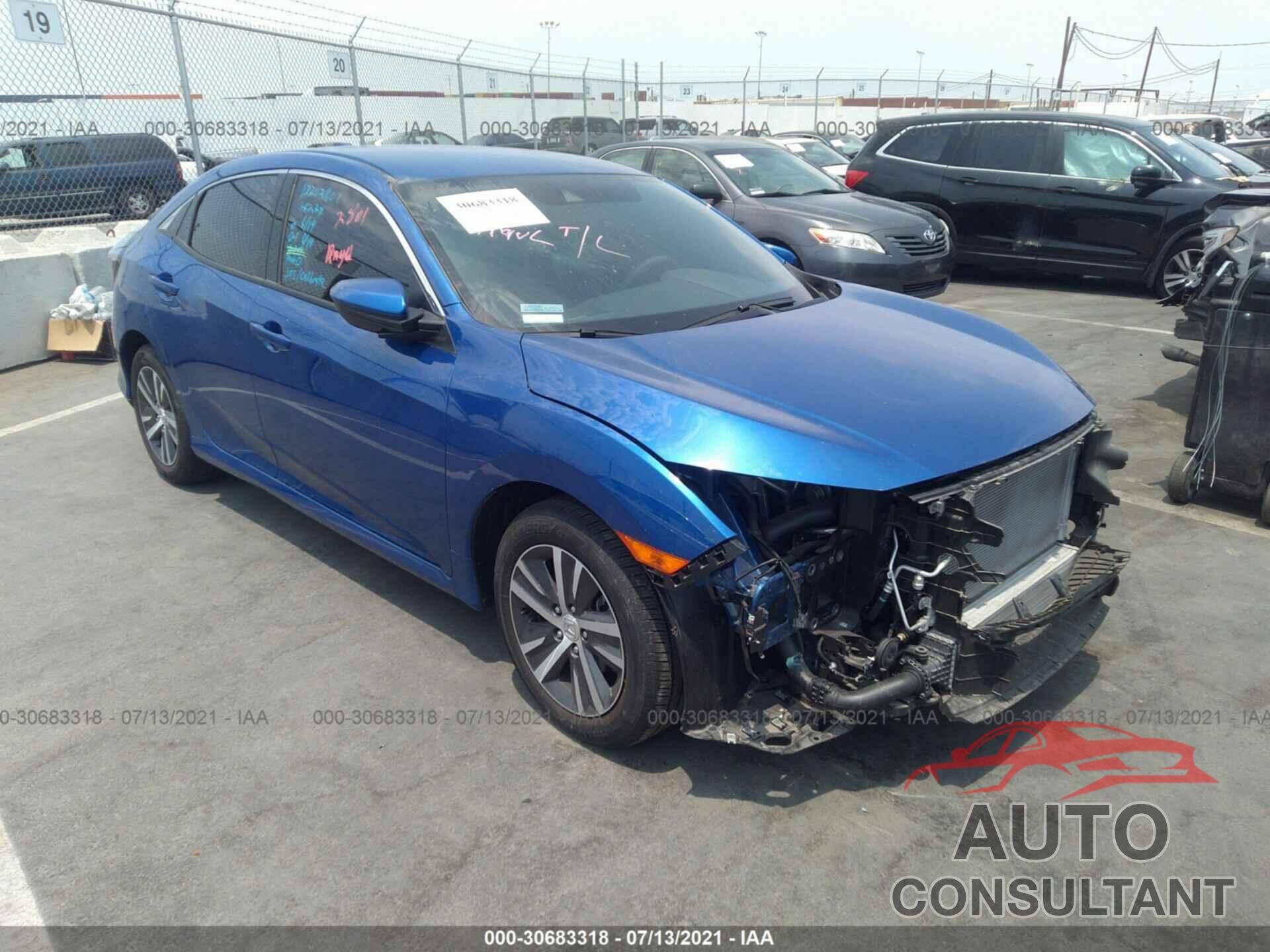 HONDA CIVIC HATCHBACK 2020 - SHHFK7H3XLU405721