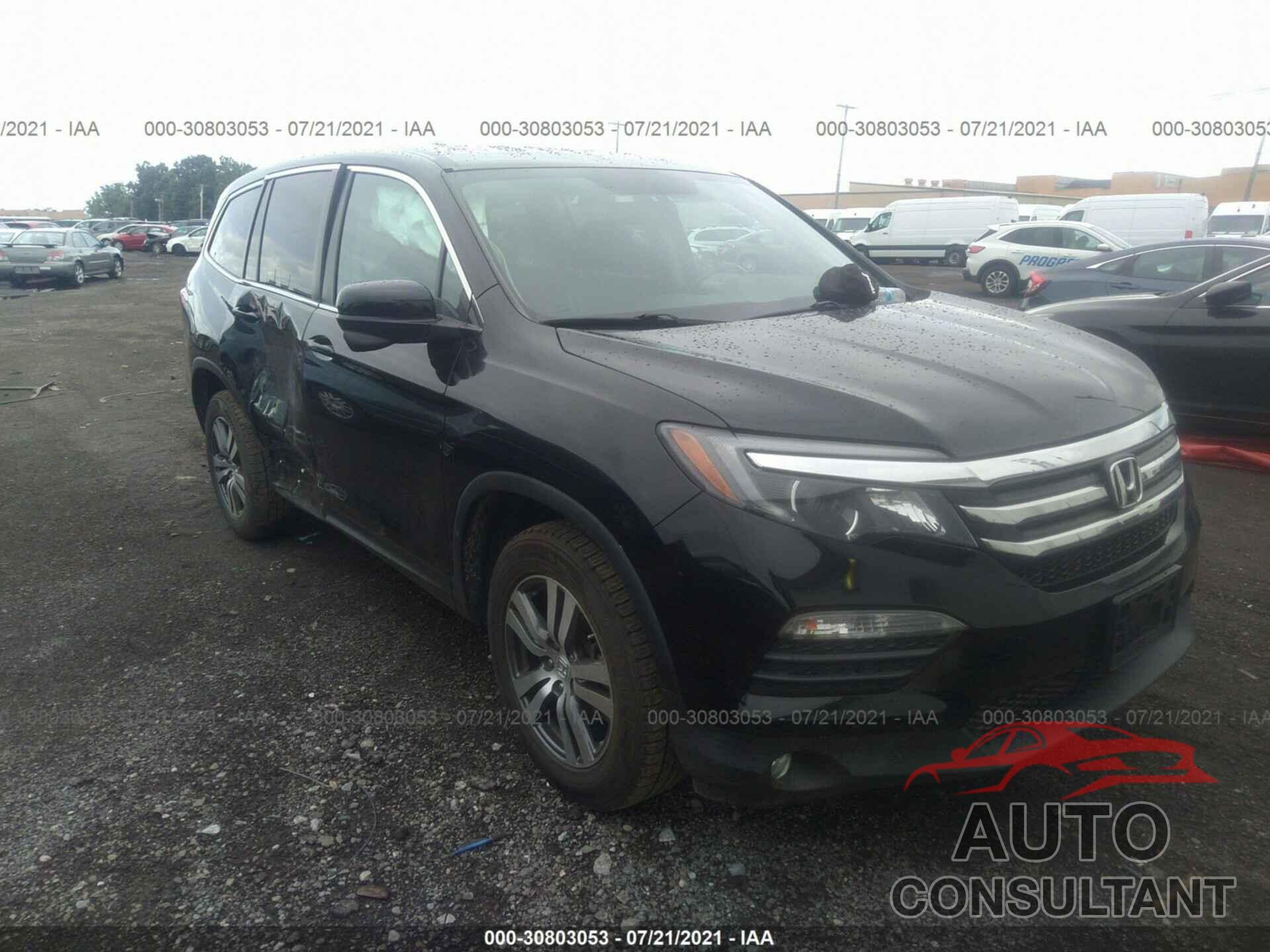 HONDA PILOT 2016 - 5FNYF6H54GB113577