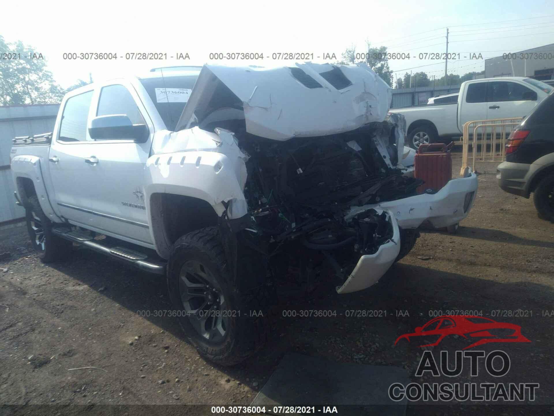 CHEVROLET SILVERADO 1500 2018 - 3GCUKSEJ2JG107864