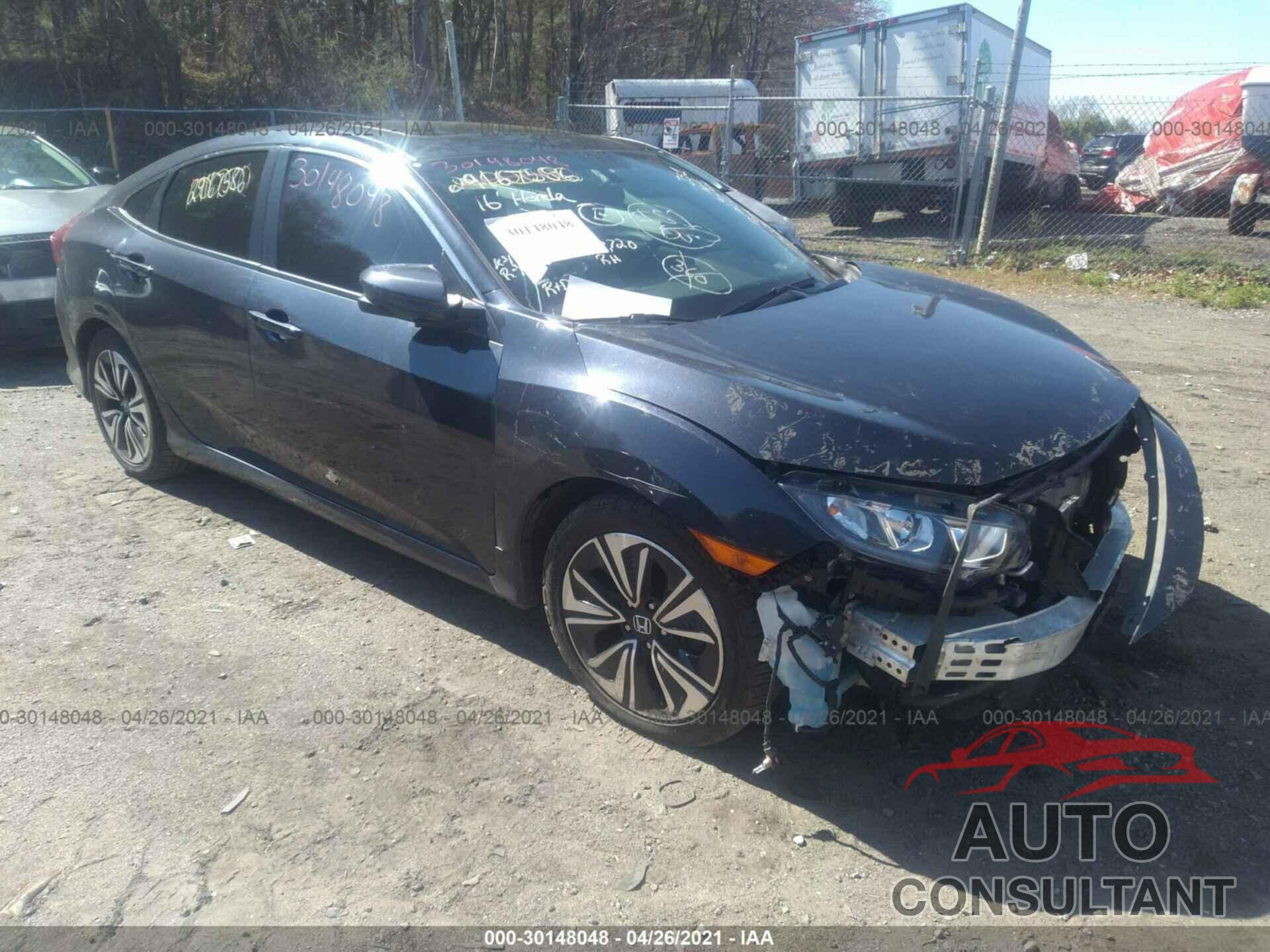 HONDA CIVIC SEDAN 2016 - 19XFC1F39GE206282