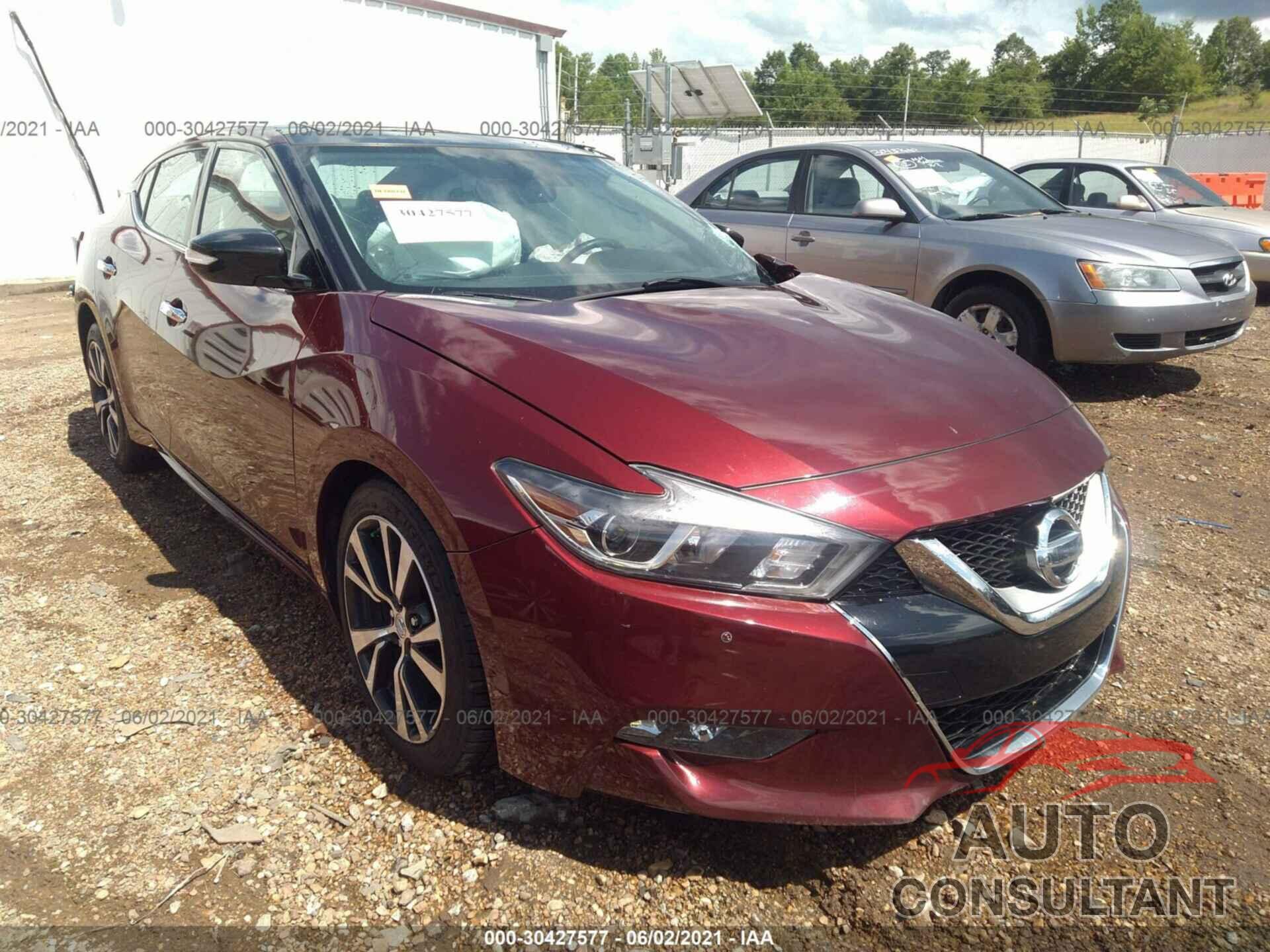 NISSAN MAXIMA 2016 - 1N4AA6AP4GC440303