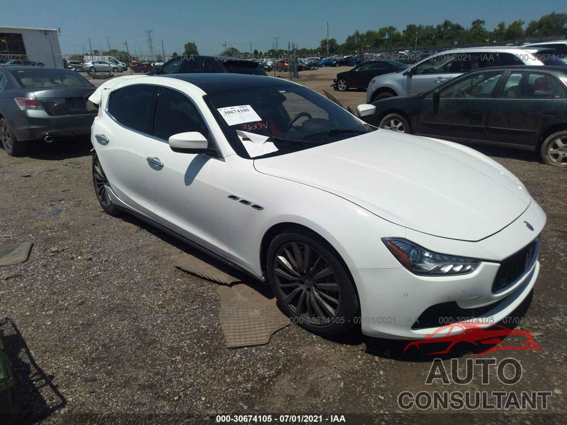 MASERATI GHIBLI 2017 - ZAM57RTA0H1204454