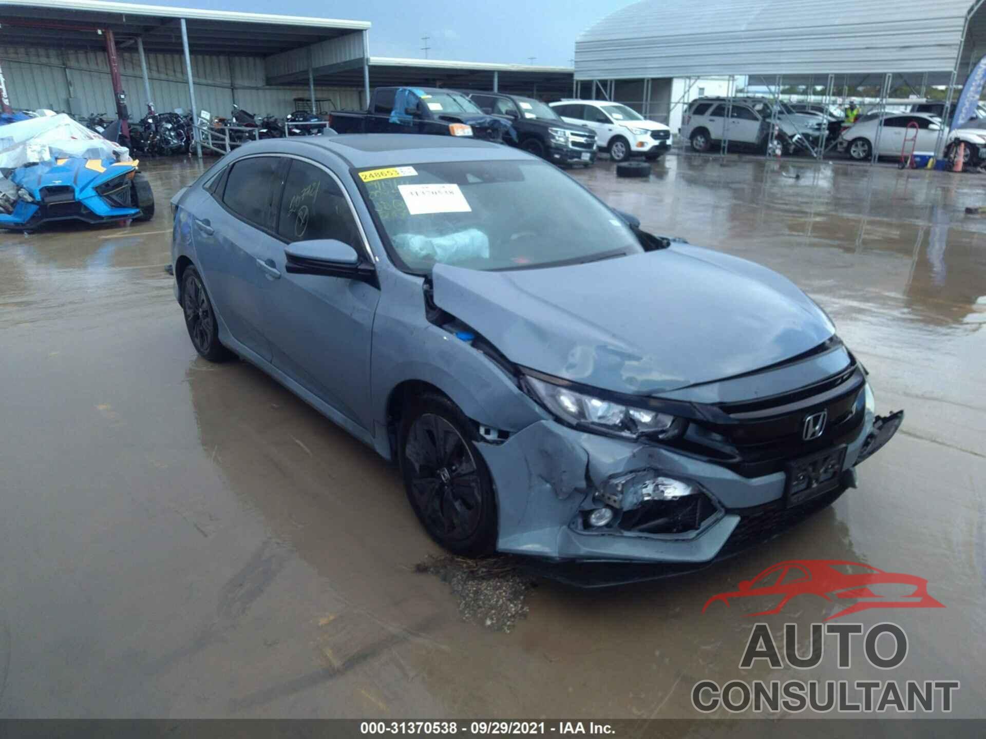 HONDA CIVIC HATCHBACK 2019 - SHHFK7H65KU207721