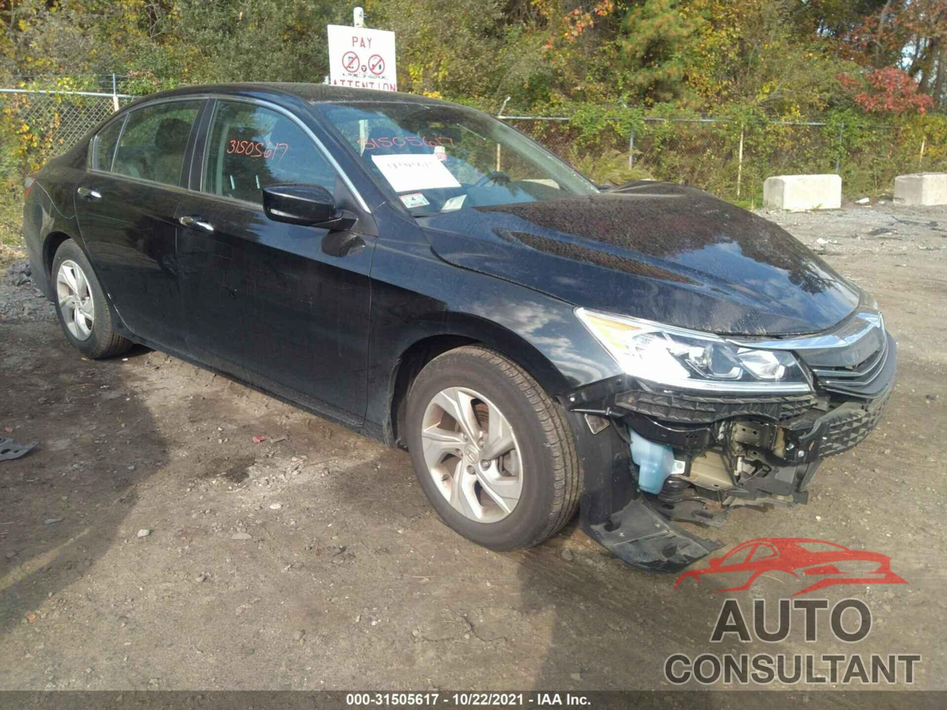HONDA ACCORD SEDAN 2017 - 1HGCR2F37HA214247