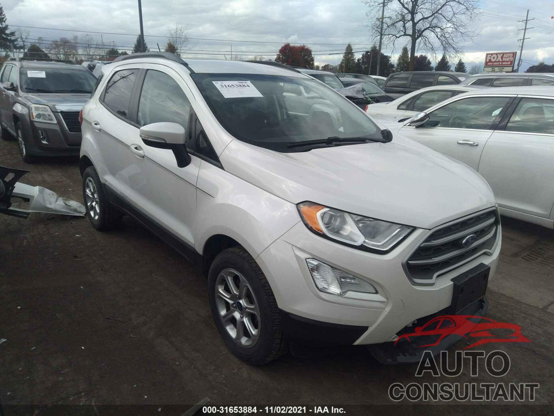 FORD ECOSPORT 2018 - MAJ6P1UL7JC199392