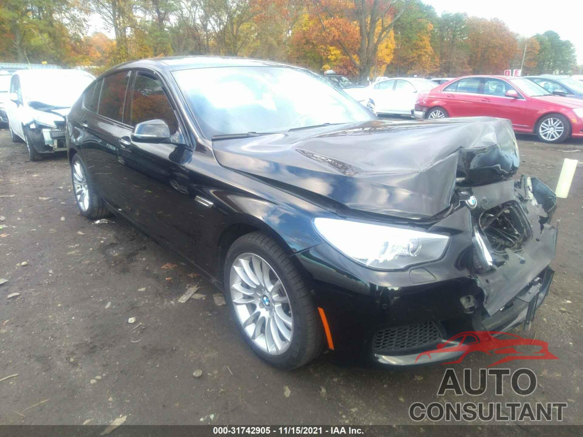 BMW 5 SERIES GRAN TURISMO 2016 - WBA5M4C54GD186554