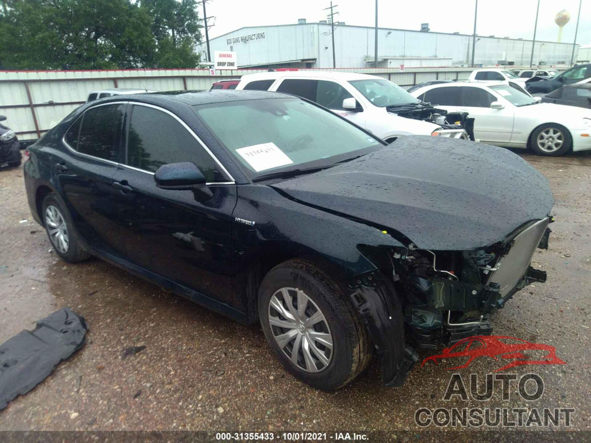 TOYOTA CAMRY 2020 - 4T1C31AK9LU527716