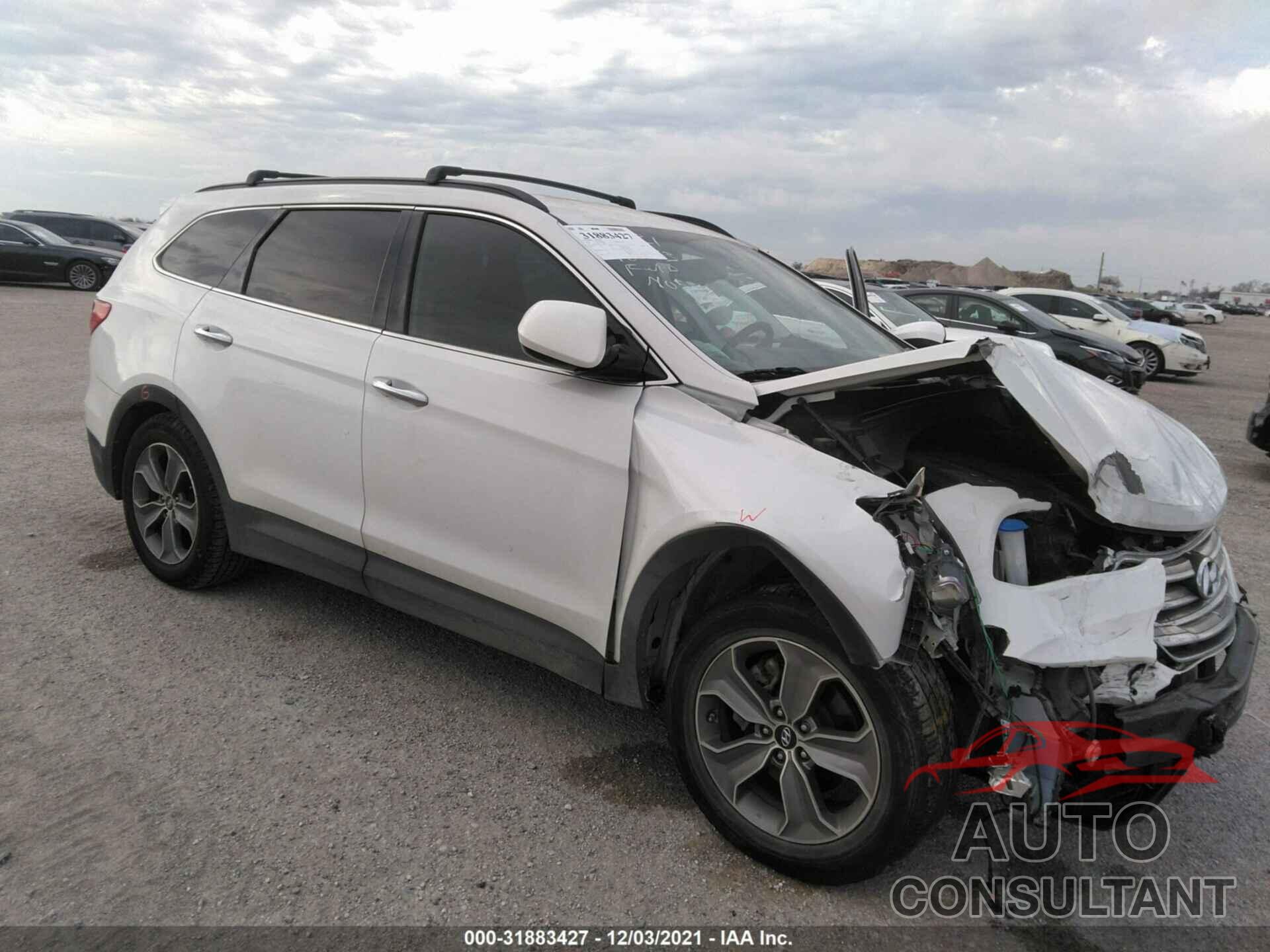 HYUNDAI SANTA FE 2016 - KM8SM4HF8GU148165