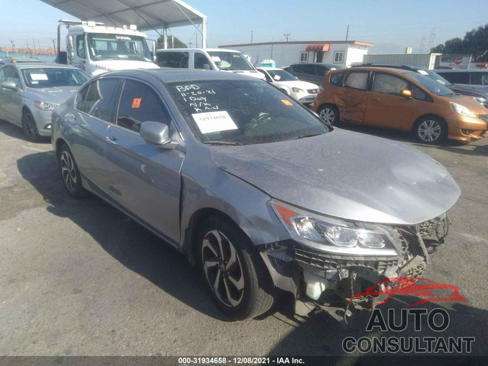 HONDA ACCORD SEDAN 2017 - 1HGCR2F84HA165763