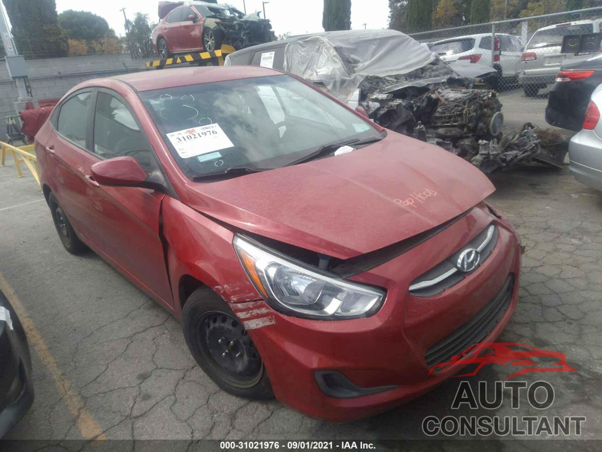 HYUNDAI ACCENT 2017 - KMHCT4AE5HU295182
