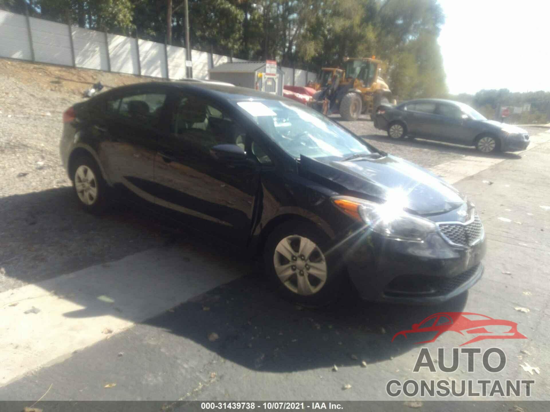 KIA FORTE 2016 - KNAFK4A66G5527310