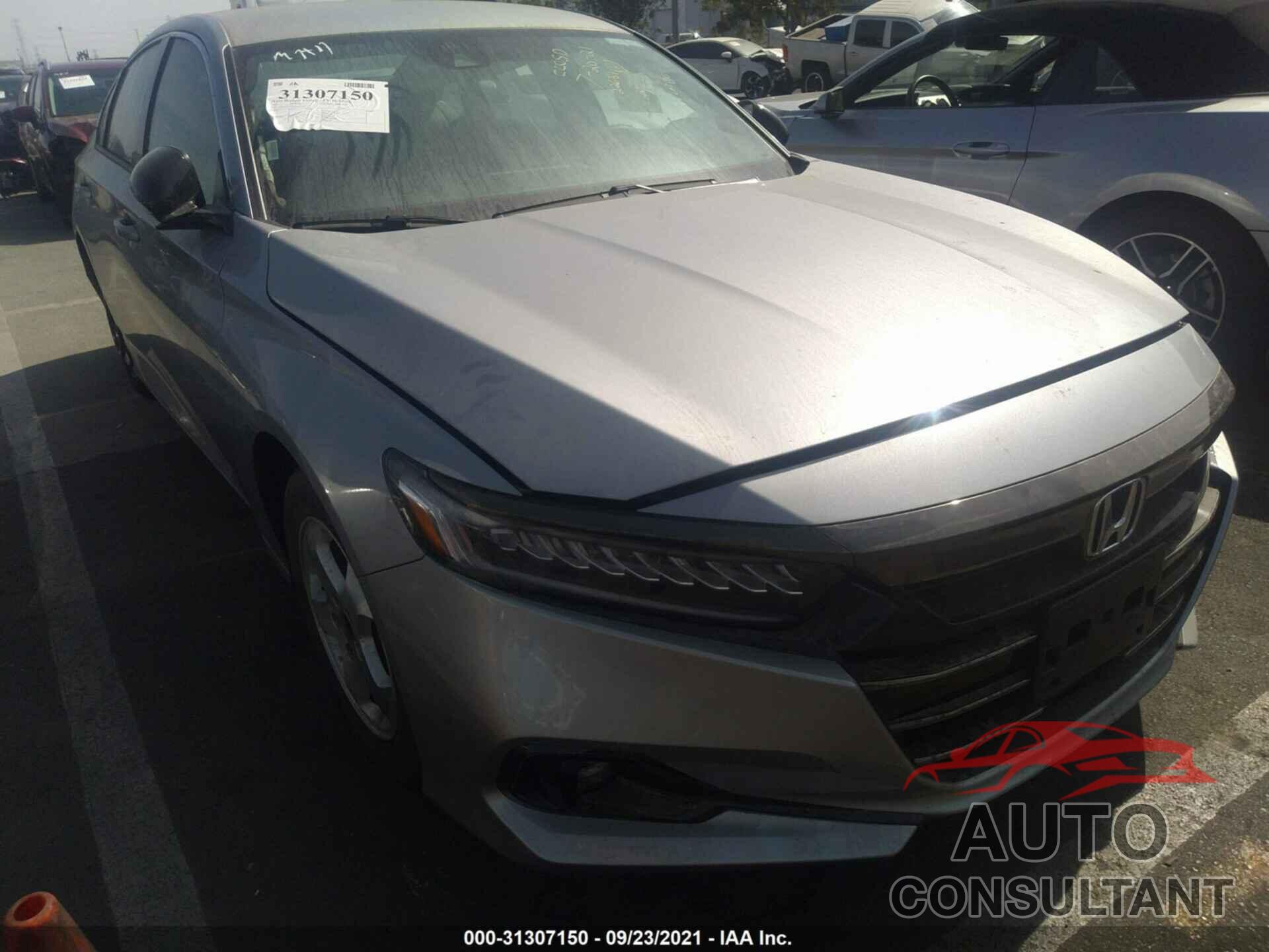 HONDA ACCORD SEDAN 2021 - 1HGCV1F36MA062283