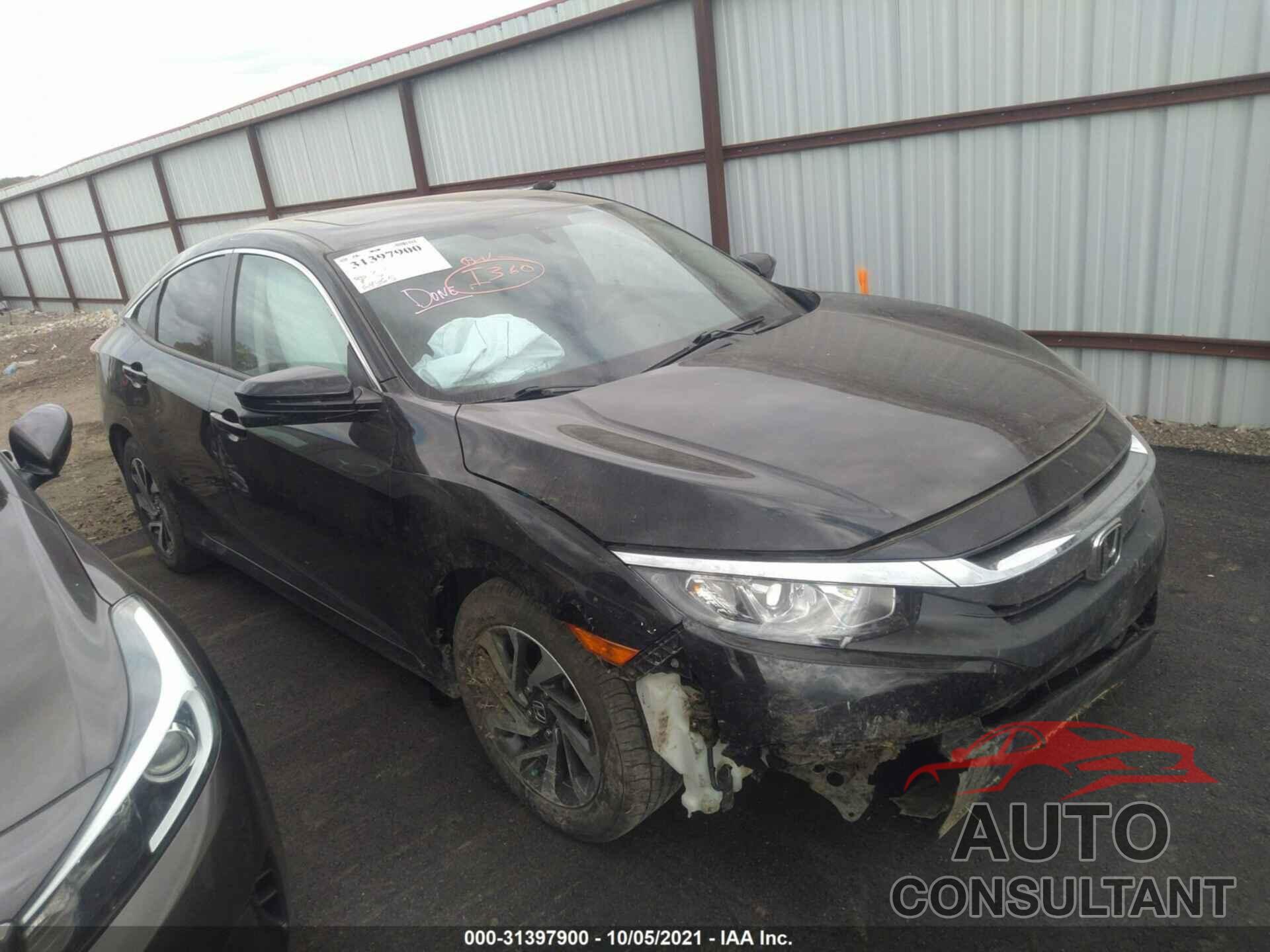 HONDA CIVIC SEDAN 2016 - 2HGFC2F78GH562933