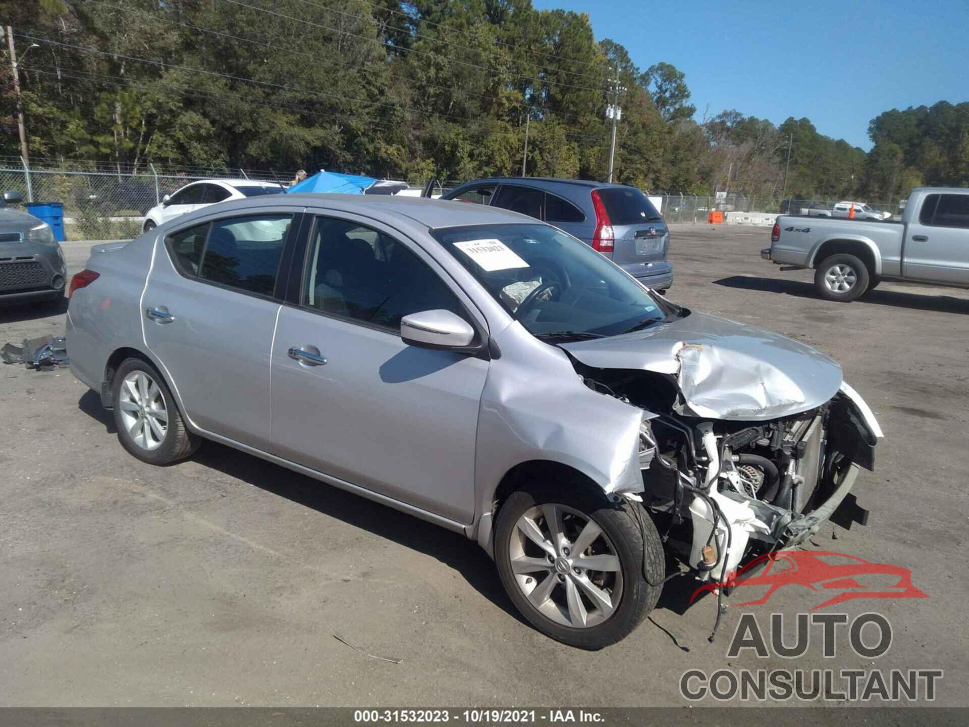 NISSAN VERSA 2016 - 3N1CN7AP1GL908640