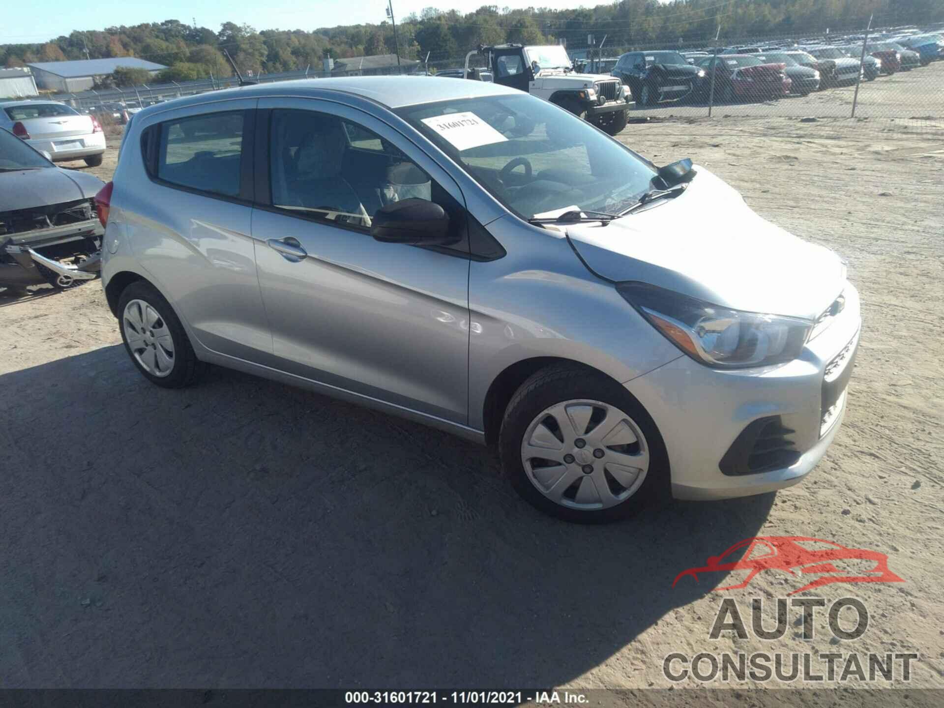 CHEVROLET SPARK 2017 - KL8CB6SA9HC828566