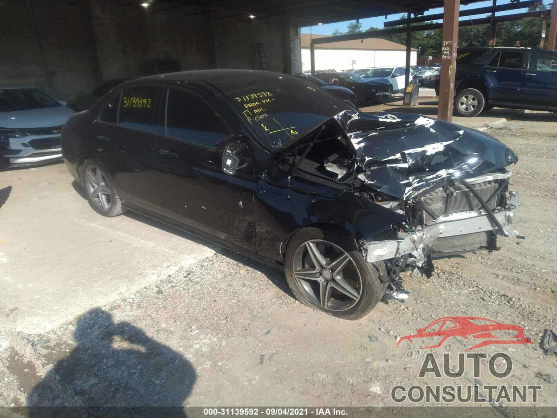 MERCEDES-BENZ E-CLASS 2017 - WDDZF4KB8HA057702