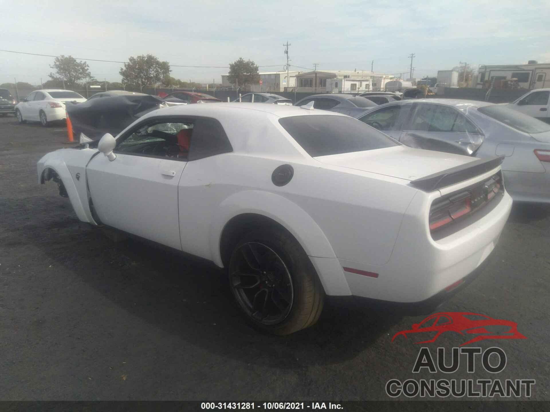 DODGE CHALLENGER 2019 - 2C3CDZL91KH731281