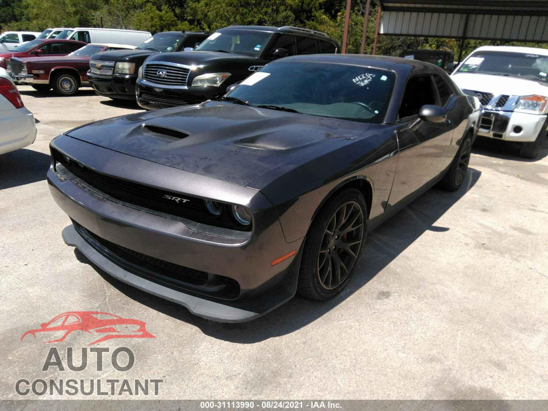DODGE CHALLENGER 2016 - 2C3CDZC99GH299434