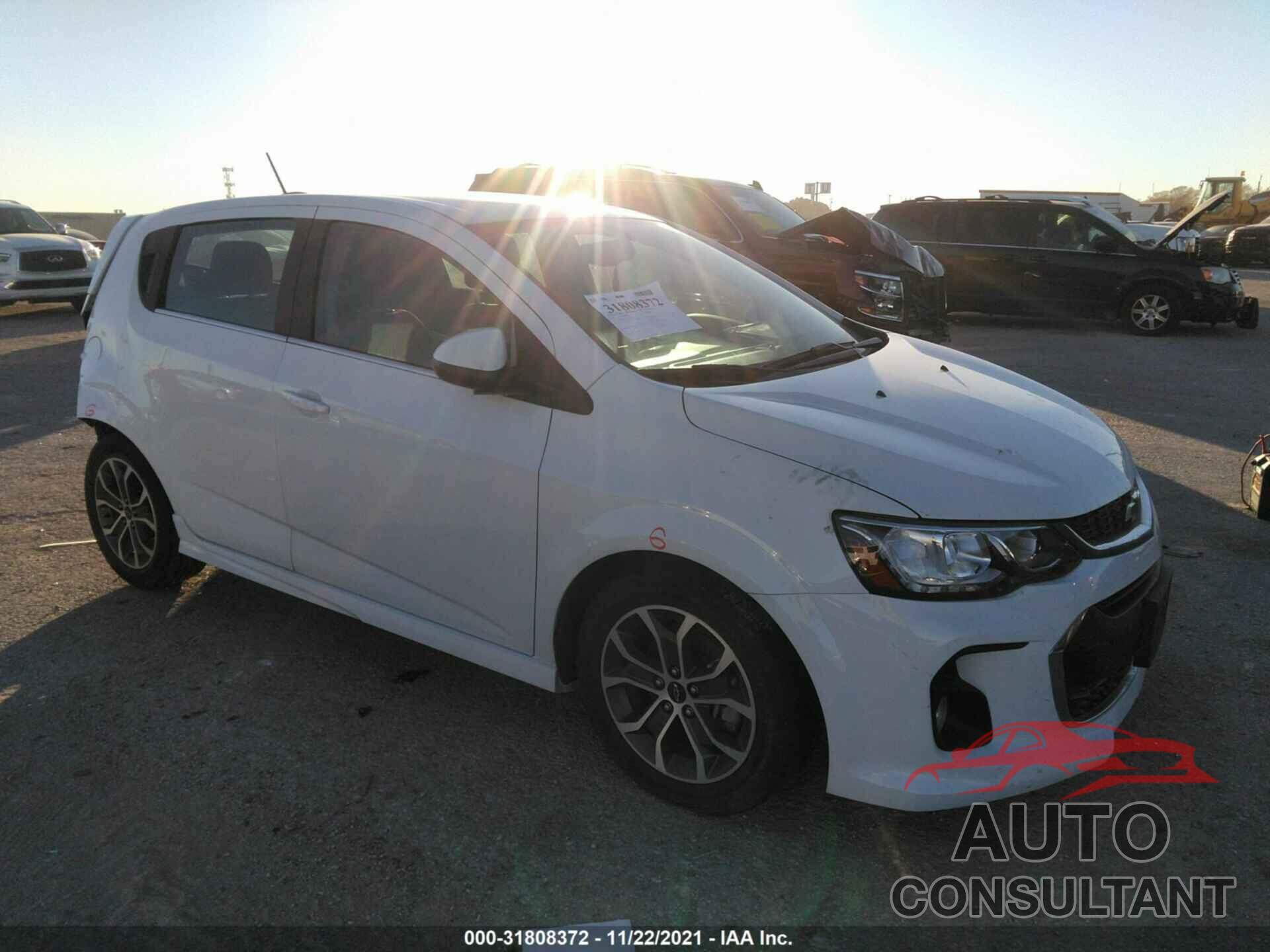 CHEVROLET SONIC 2020 - 1G1JD6SB9L4136563