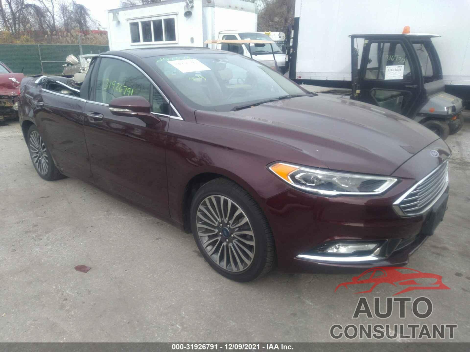 FORD FUSION 2017 - 3FA6P0H99HR226029