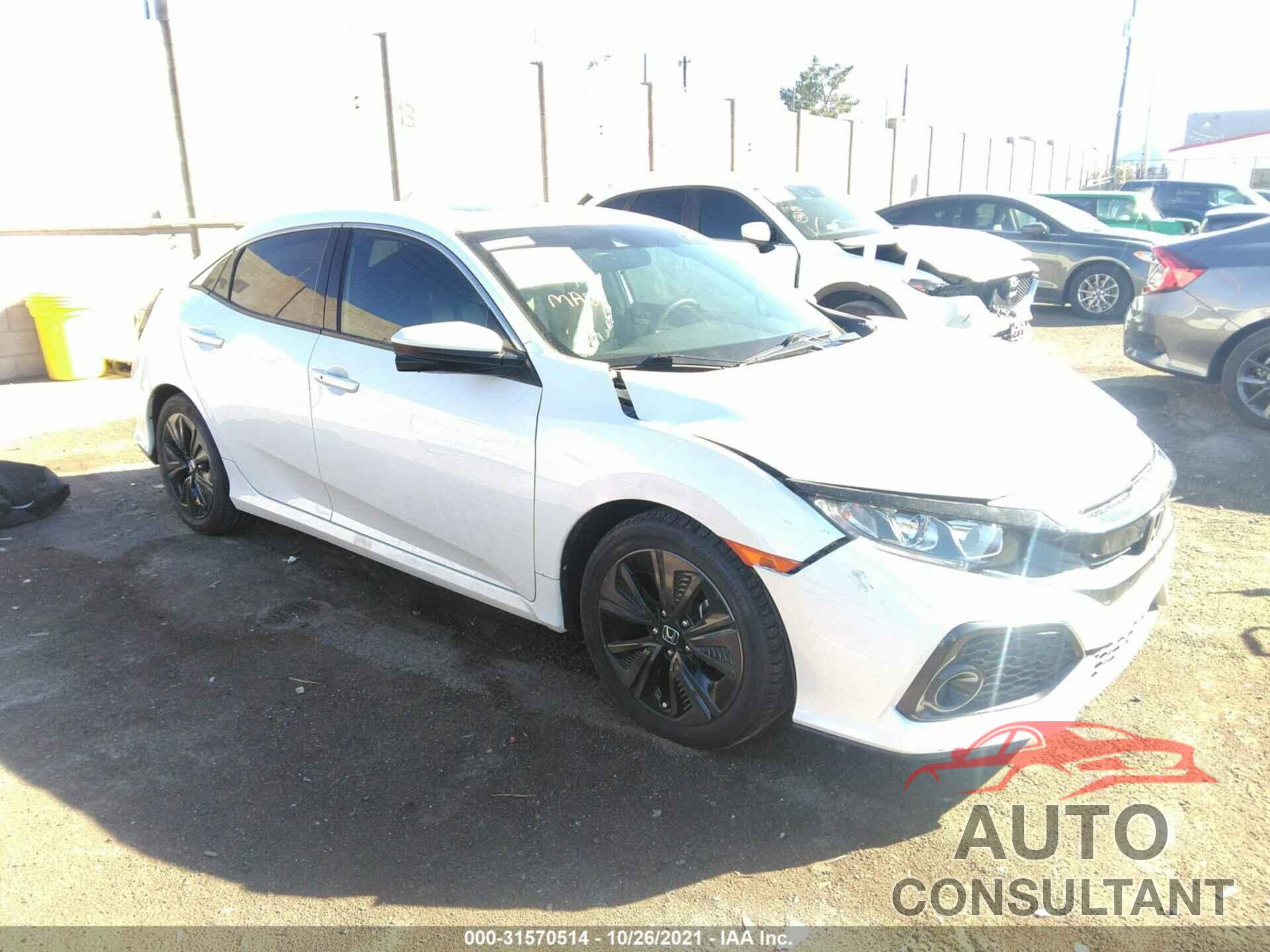 HONDA CIVIC HATCHBACK 2019 - SHHFK7H65KU210148
