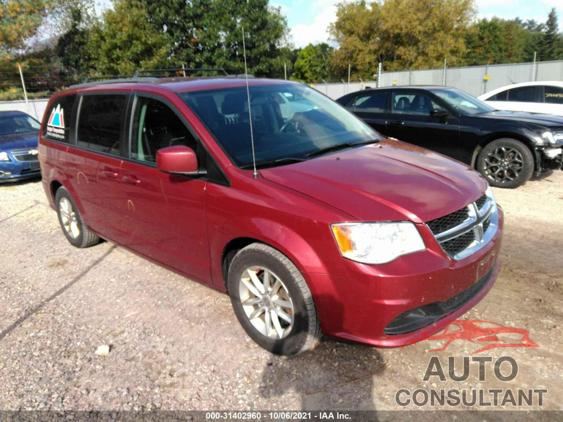 DODGE GRAND CARAVAN 2016 - 2C4RDGCG3GR178949